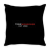 team mcgregor Throw Pillow