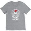 i just want to drink beer and smoke meat V-Neck Tee
