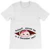 December  Peeking Out Asian Baby Girl T-Shirt