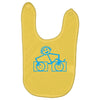 dj club,dance,rave,music,house,cool,funny,retro Baby Bibs