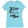 sanctuary speeder races Ladies Fitted T-Shirt