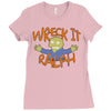 ralph wrecking it Ladies Fitted T-Shirt