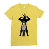 all might Ladies Fitted T-Shirt