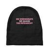 on wednesdays we smash the patriarchy Baby Beanies