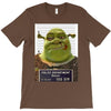 shrek mug shot funny T-Shirt