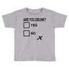 are you drunk check Toddler T-shirt