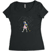 hawkins waffles Women's Triblend Scoop T-shirt