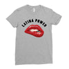 latina power bite Ladies Fitted T-Shirt