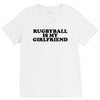 rugbyball is my girlfriend V-Neck Tee