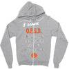 i have obsessive pumpkin spice disorder Zipper Hoodie