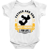 Father and Son Best Friends for Life Baby Bodysuit