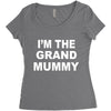 grand mummy Women's Triblend Scoop T-shirt