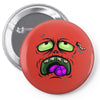 monster face Pin-back button