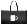 glass and coffee Weekender Totes