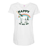 happy to see you Maternity Scoop Neck T-shirt