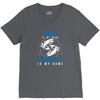 Pop is my Name Fishing Is My Game V-Neck Tee