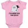 im here for the boos (2) Baby Bodysuit