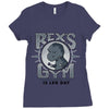 rex's gym Ladies Fitted T-Shirt