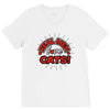real men love cats (3) V-Neck Tee