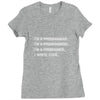 i'm a programmer computer code Ladies Fitted T-Shirt