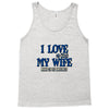 my wife lets me fishing Tank Top