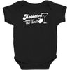 appletini easy on the tini! Baby Bodysuit