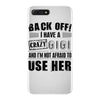 Back Off Crazy Gigi Afraid To Use Her iPhone 7 Plus Case