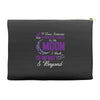 i love someone with pancreatic cancer to the moon &amp; back to infinity Accessory Pouches