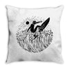 surf and shine Throw Pillow
