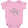 my t sharp barber shop Baby Onesie