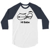 Hi Babe 3/4 Sleeve Shirt