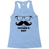 happy father's day Racerback Tank