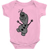 olaf frozen disney cartoon Baby Onesie