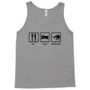 eat sleep snowboard mens black snowboarding t shirt wow Tank Top