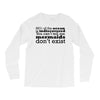 mermaids dom't exist Long Sleeve Shirts