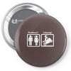 problem l&ouml;sung motorrad fahren  biker fun Pin-back button