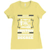 Never Underestimate A Pawpaw With An Engineer Degree Ladies Fitted T-Shirt