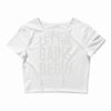 let the gains begin Crop Top
