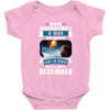 Never Underestimate A Man Who Watches Lost in Space And Was Born in De Baby Bodysuit