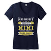 Nobody Is Perfect But If You Are A Mimi You Are Pretty Damn Close, Nob Women's V-Neck T-Shirt