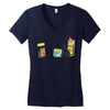seasons greetings Women's V-Neck T-Shirt