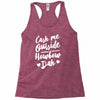 cash me outside howbow dah Racerback Tank