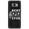 Best Dad Ever Funny Music Note Samsung Galaxy S8 Plus
