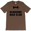 Handsome Man Club Bow Tie T-Shirt