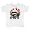 skull biker Toddler T-shirt