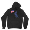 Patriotic T-Rex Unisex Hoodie