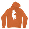 sax player lady face optical illusion Unisex Hoodie