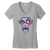 count dracula Women's V-Neck T-Shirt