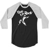 vive le rock! little richard black 3/4 Sleeve Shirt