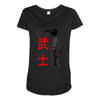 Samurai Champloo Maternity Scoop Neck T-shirt